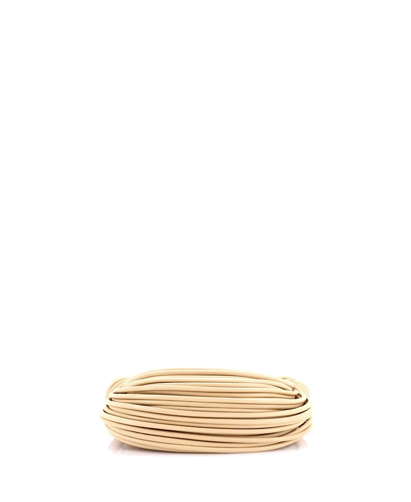 Pre-Owned Bottega Veneta Mini Double Knot Hobo Tubular Leather