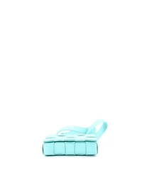 Pre-Owned Bottega Veneta Small Cassette Crossbody Bag Maxi Intrecciato Leather