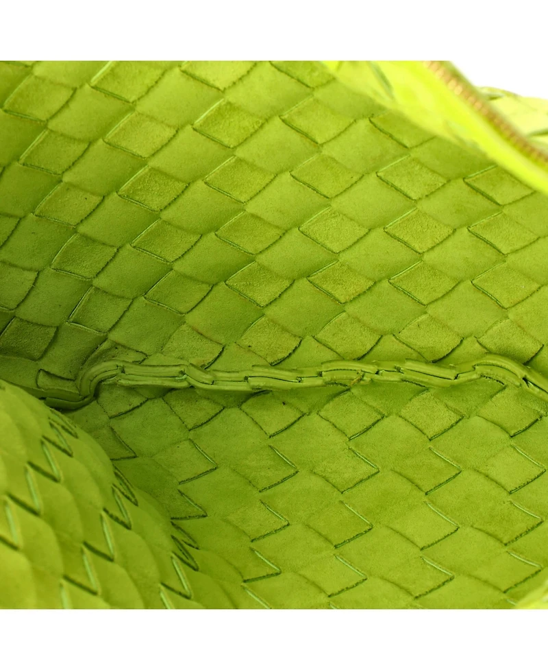 Pre-Owned Bottega Veneta Medium Turn Pouch Intrecciato Nappa