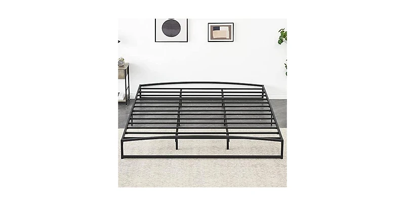 gaomon 10-Inch-High Metal Platform Bed Frame