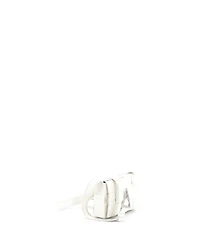 Pre-Owned Bottega Veneta Small Cassette Crossbody Bag Maxi Intrecciato Leather