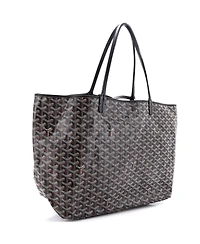 Pre-Owned Goyard Gm Saint Louis Tote Claire Voie Coated Canvas