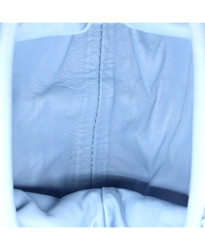 Pre-Owned Bottega Veneta Mini The Pouch Intrecciato Nappa