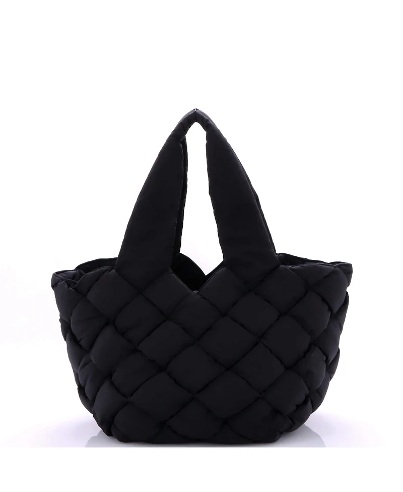 Pre-Owned Bottega Veneta Cassette Paper Tote Intrecciato Nylon