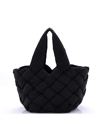 Pre-Owned Bottega Veneta Cassette Paper Tote Intrecciato Nylon