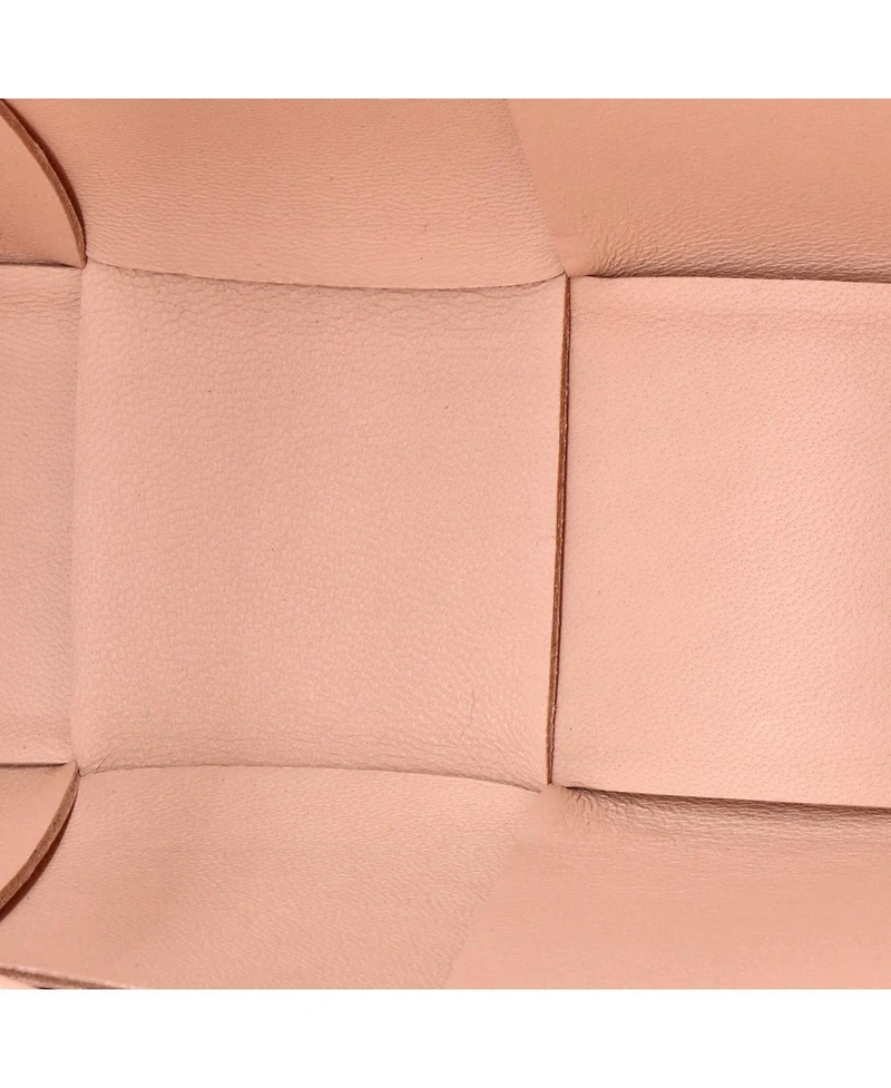 Pre-Owned Bottega Veneta East West Arco Top Handle Shoulder Bag Maxi Intrecciato Leather