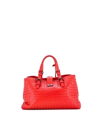 Pre-Owned Bottega Veneta Small Roma Bag Intrecciato Nappa