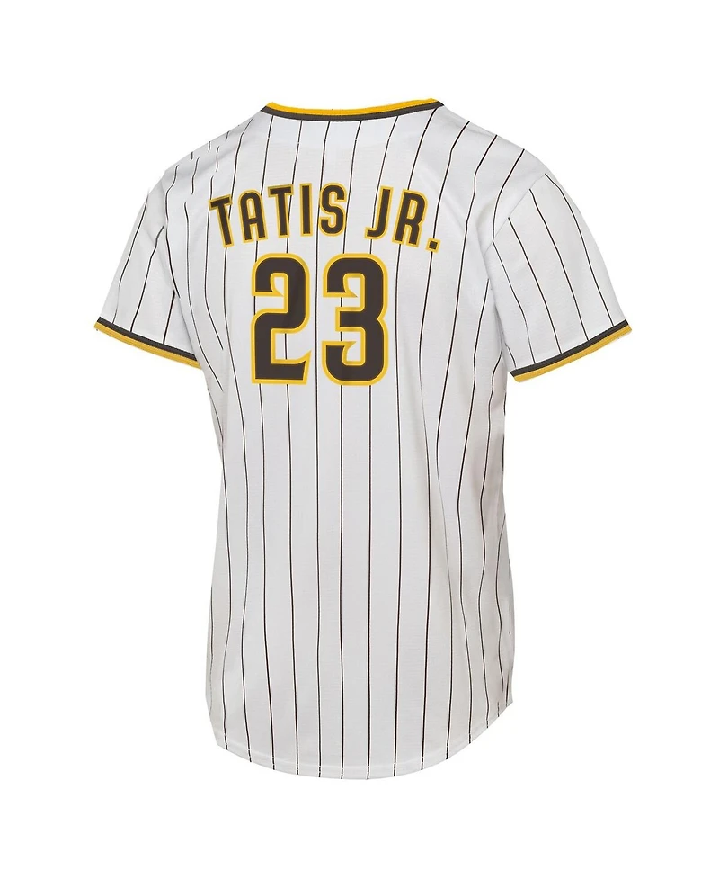 Nike Big Boys and Girls Fernando Tatis Jr. White San Diego Padres Home Replica Player Jersey