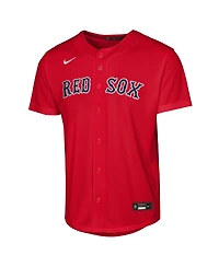 Nike Big Boys and Girls Red Boston Sox Alternate Replica Jersey