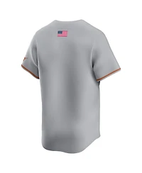 Nike Men's Gray Texas Longhorns Alternate Limited Baseball Jersey