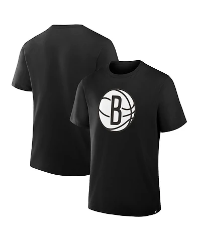 Fanatics Men's Black Brooklyn Nets Essential Legacy T-Shirt