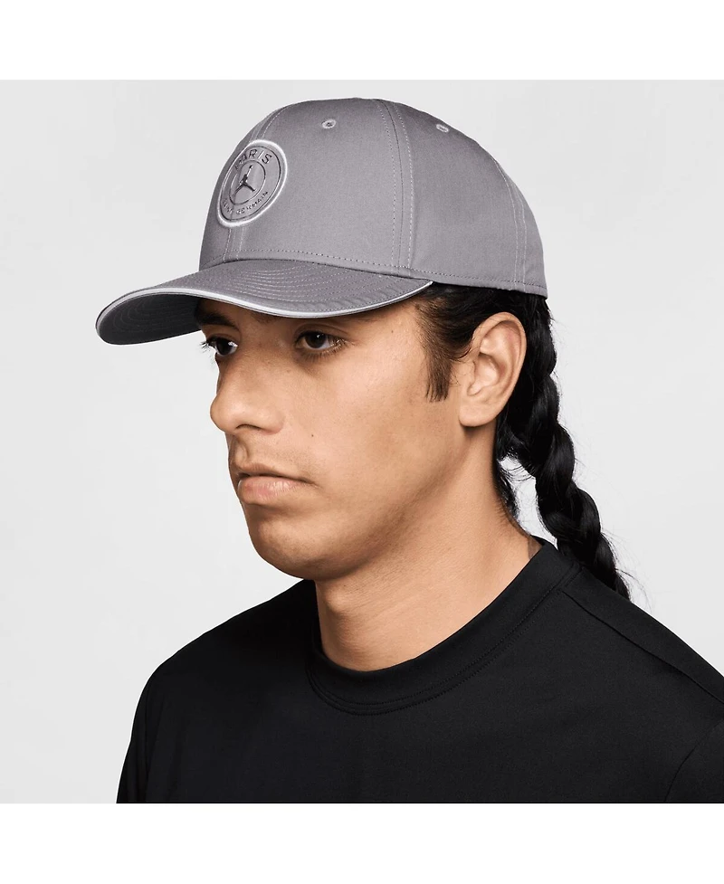 Jordan Men's and Women's Gray Paris Saint-Germain Rise Flex Hat