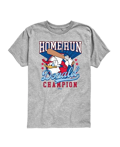 Disney Boys' 8-20 Home Run Donald Short-Sleeve Graphic T-Shirt
