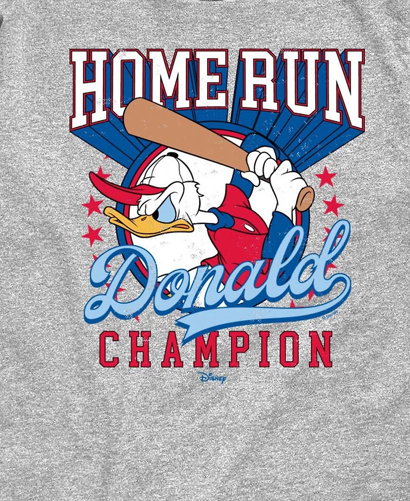 Disney Boys' 8-20 Home Run Donald Short-Sleeve Graphic T-Shirt