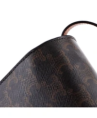 Pre-Owned Celine Wallet on Strap Triomphe Coated Canvas