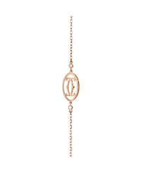 Pre-Owned Cartier Double C Logo Bracelet
