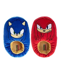 Sonic The Hedgehog Little Kid & Big Lightweight Plush Warm House Slippers