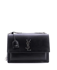 Pre-Owned Saint Laurent Large Sunset Crossbody Bag Leather