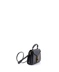 Pre-Owned Saint Laurent Mini Cassandra Top Handle Bag Leather