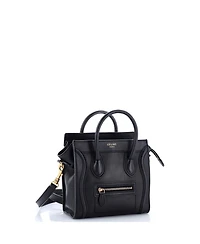 Pre-Owned Celine Nano Luggage Bag Smooth Leather