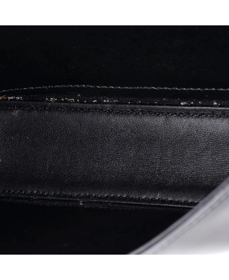 Pre-Owned Celine Small Triomphe Chain Shoulder Bag Leather