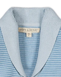 Hope & Henry Big Boys and Organic Shawl Collar Cardigan Sweater