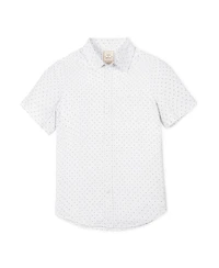 Hope & Henry Men's and Organic Short Sleeve Seersucker Shirt