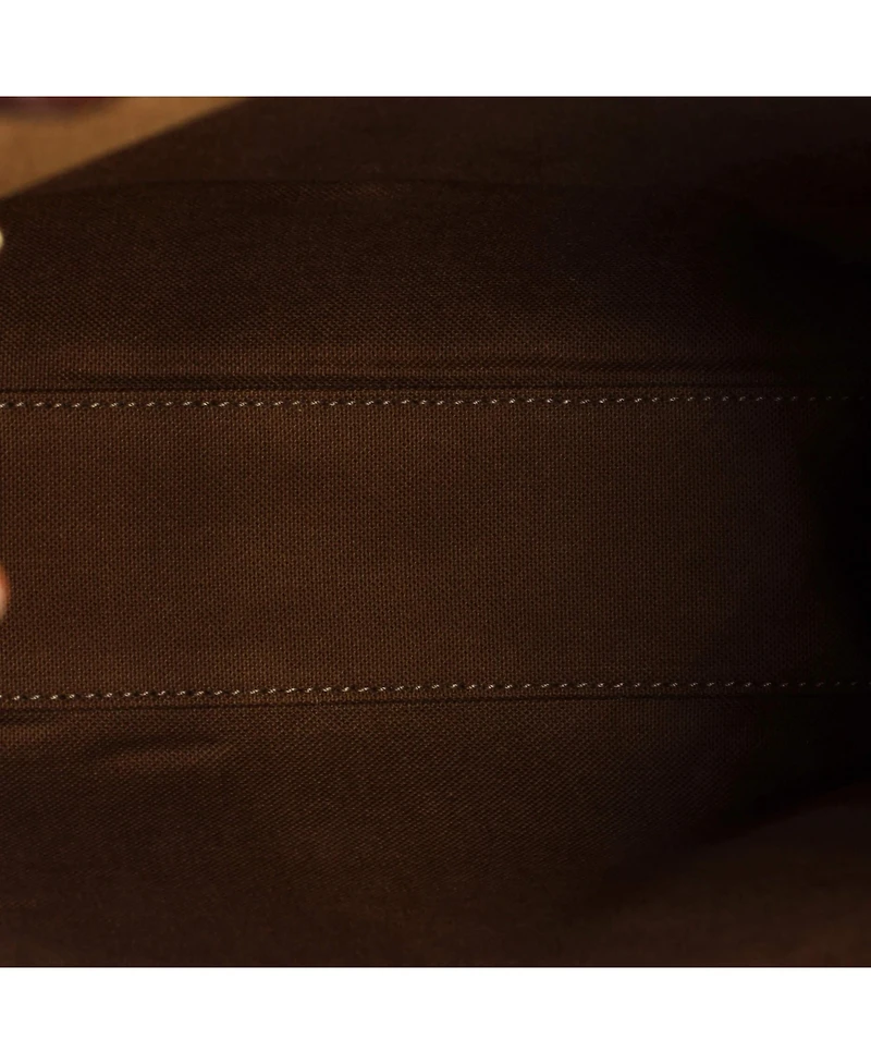 Pre-Owned Celine Small Vertical Cabas Tote Triomphe Coated Canvas