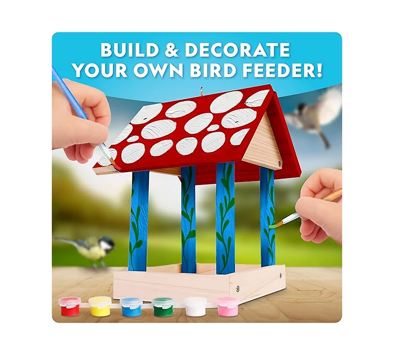 Go Retail National Geographic Build Your Own Bird Feeder Kit