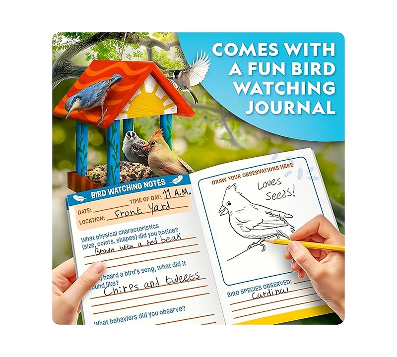 Go Retail National Geographic Build Your Own Bird Feeder Kit