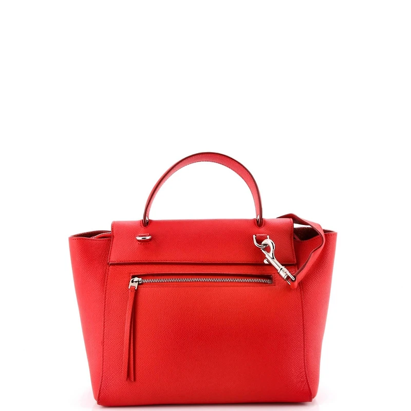 Pre-Owned Celine Micro Belt Bag Textured Leather