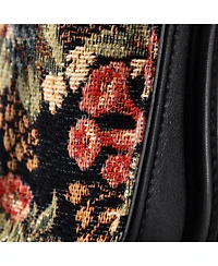 Pre-Owned Celine Nano Luggage Bag Printed Jacquard and Leather