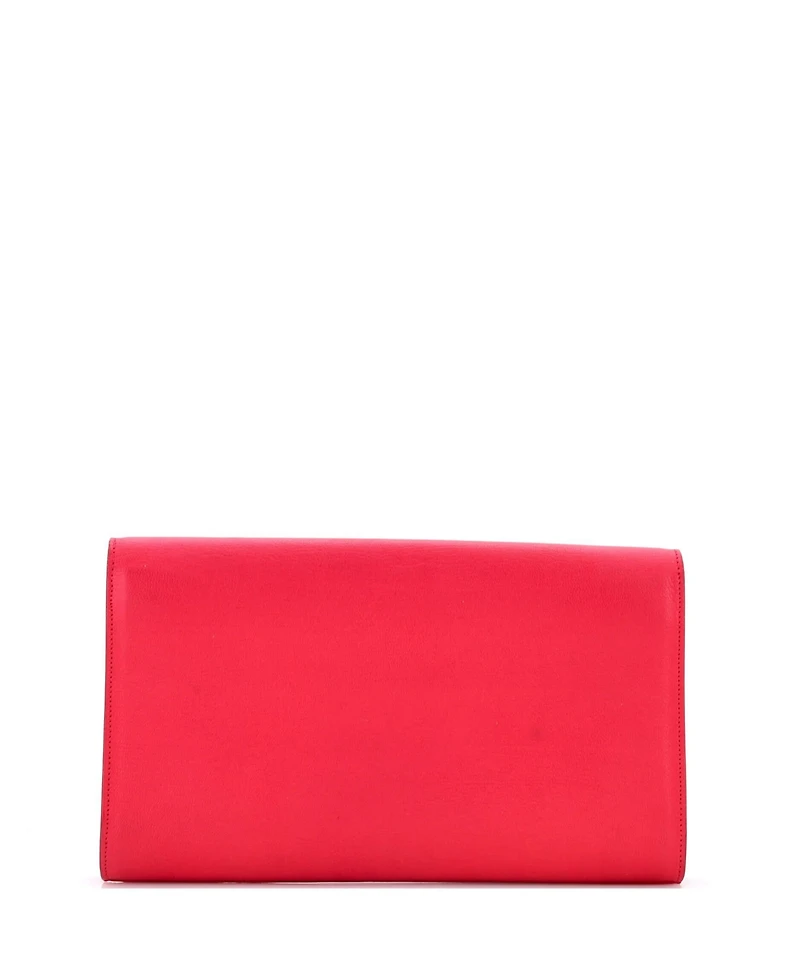 Pre-Owned Saint Laurent Large Belle de Jour Clutch Leather