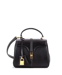 Pre-Owned Celine Mini 16 Top Handle Bag Smooth Calfskin