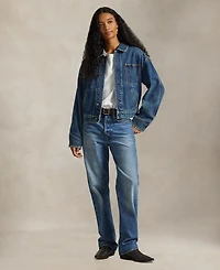 Polo Ralph Lauren Women's Spread Collar Denim Jacket