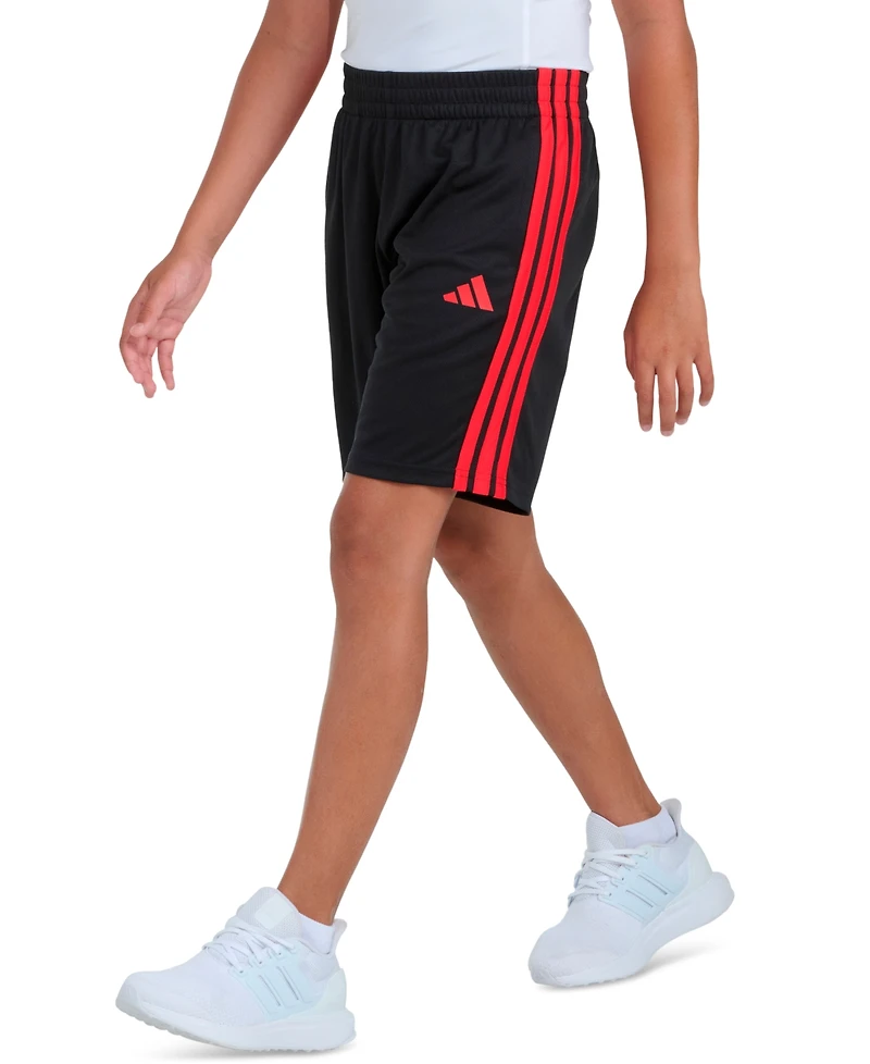 adidas Boys' 8-18 Adjustable Elastic Waistband Shorts
