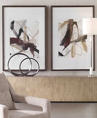 Uttermost Interjection Abstract Prints, Set of 2