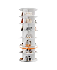 gaomon 7-Tier 360° Rotating Shoe Rack Tower