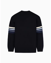 A|X Armani Exchange Men's 4 Stripes Cotton Sweater