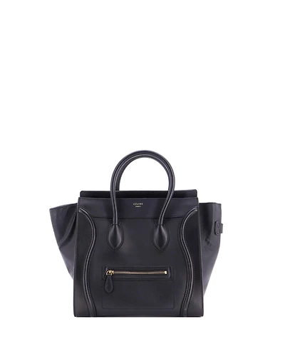 Pre-Owned Celine Mini Luggage Bag Smooth Leather