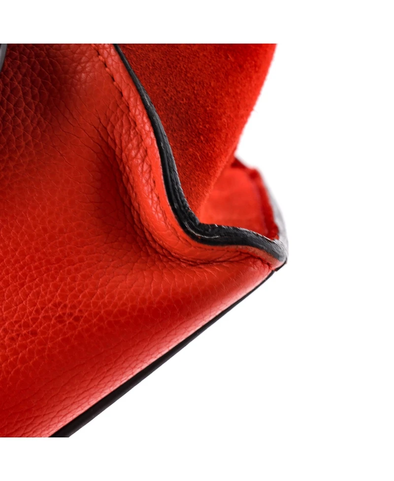 Pre-Owned Celine Medium Trapeze Bag Leather