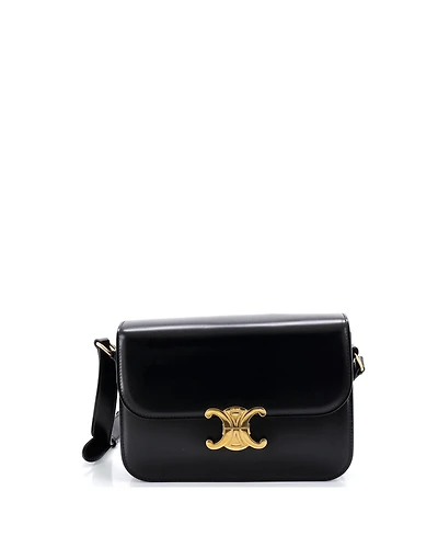 Pre-Owned Celine Medium Triomphe Shoulder Bag Smooth Calfskin