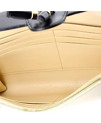 Pre-Owned Celine Tassels Wallet on Strap Leather