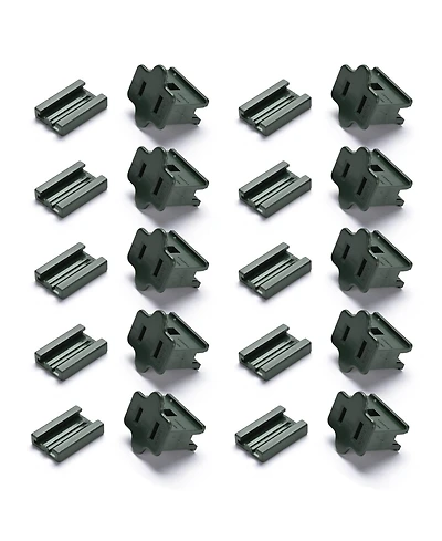 DELight 10Pcs Spt-1 Slip Plug Female Vampire Plug Ul Listed for Christmas Light