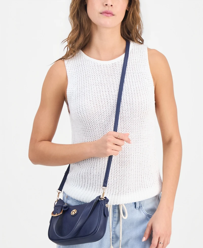 Giani Bernini Colorblock Pebble Crossbody, Exclusively at Macy's