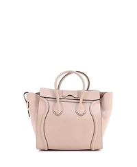 Pre-Owned Celine Mini Luggage Bag Grainy Leather