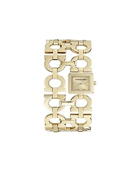 Ferragamo Women's Gold Stainless Steel Bracelet Watch, 19x19mm