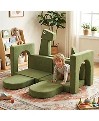 13 Piece Modular Kids Play Couch for Creative Play