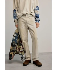 Desigual Men's Plain long trousers