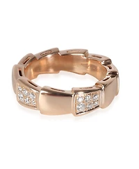 Pre-Owned Bvlgari Serpenti Fashion Ring in 18k Rose Gold